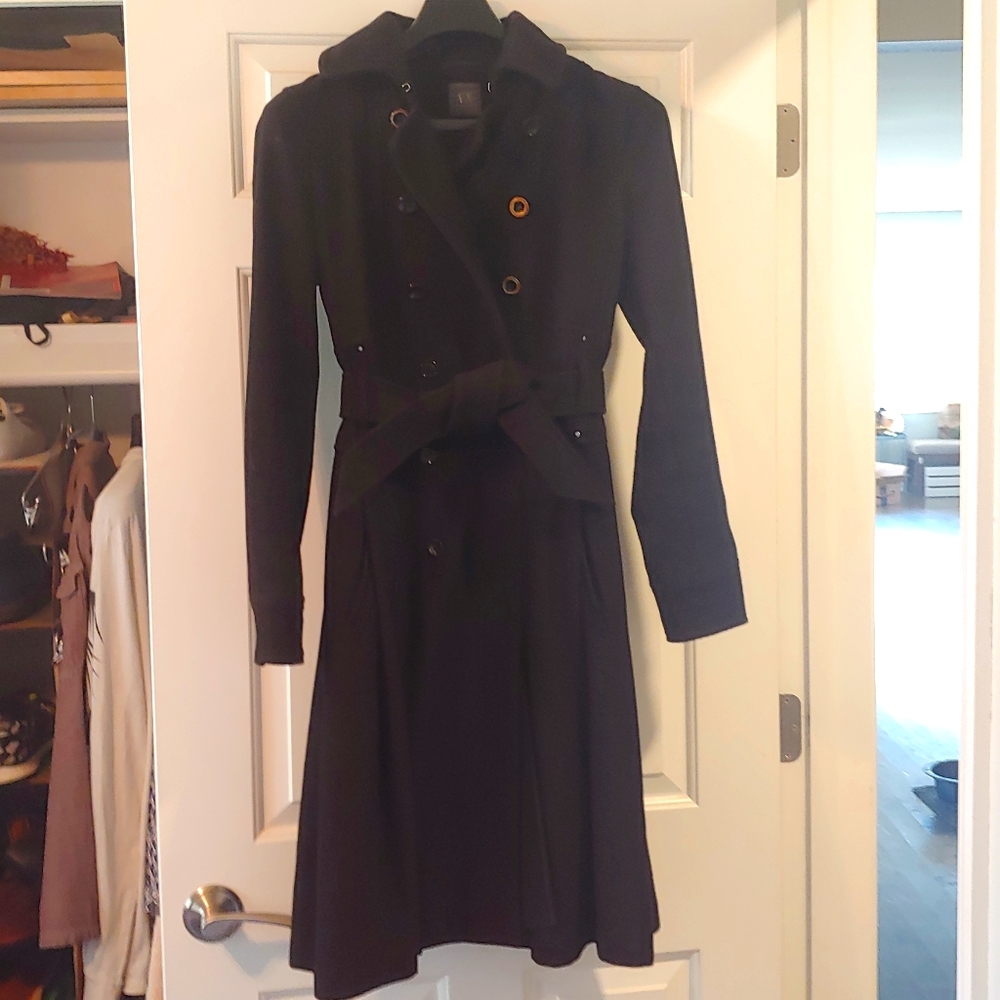 Armani Exchange wool pea coat medium